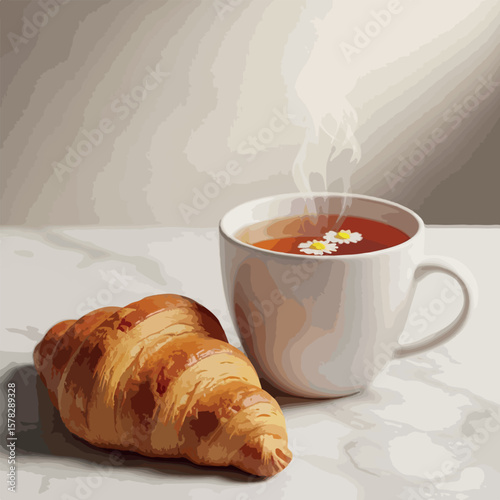 breakfast, illustration, cafe, food, croissant, tea, cheese, coffee, cartoon, design, bakery, cup, fresh, dessert, meal, menu, vector, delicious, icon, lunch, espresso, bread, cooking, clipart, burger