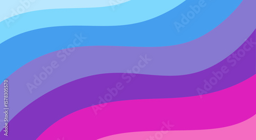 Wavy gradient background with calming blue, purple, and pink hues