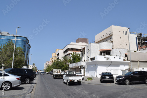 Cityscape of Al Hamra, Jeddah, Saudi Arabia