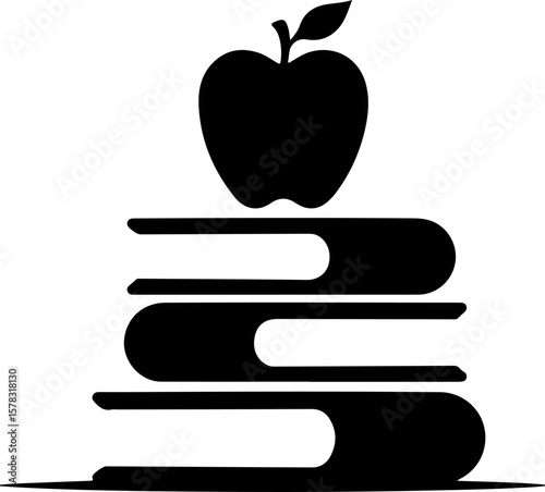 apple and books, apple, book, education, school, books, fruit, stack, isolated, food, red, green, knowledge, literature, library, white, learn, study, learning, textbook, pile, nutrition, healthy, des