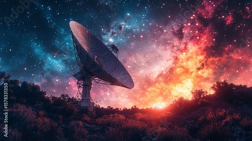 Studying the structure of the universe using data from large radio telescopes.