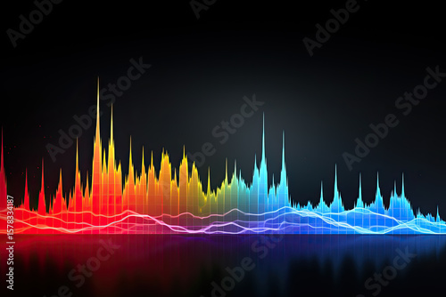 Channel audio spectrum level