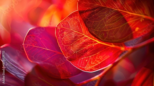 macro photography of eucalyptus leaves in diffuser .