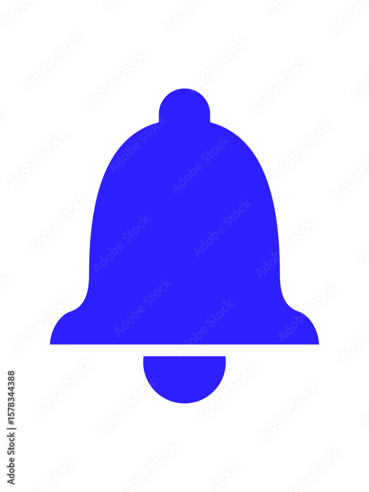 Naklejka premium ベル 青