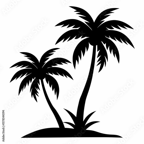 palm tree silhouette