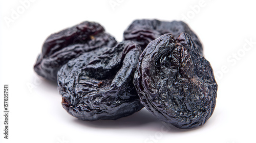 Wallpaper Mural Isolated image of dried prunes on a white background Torontodigital.ca