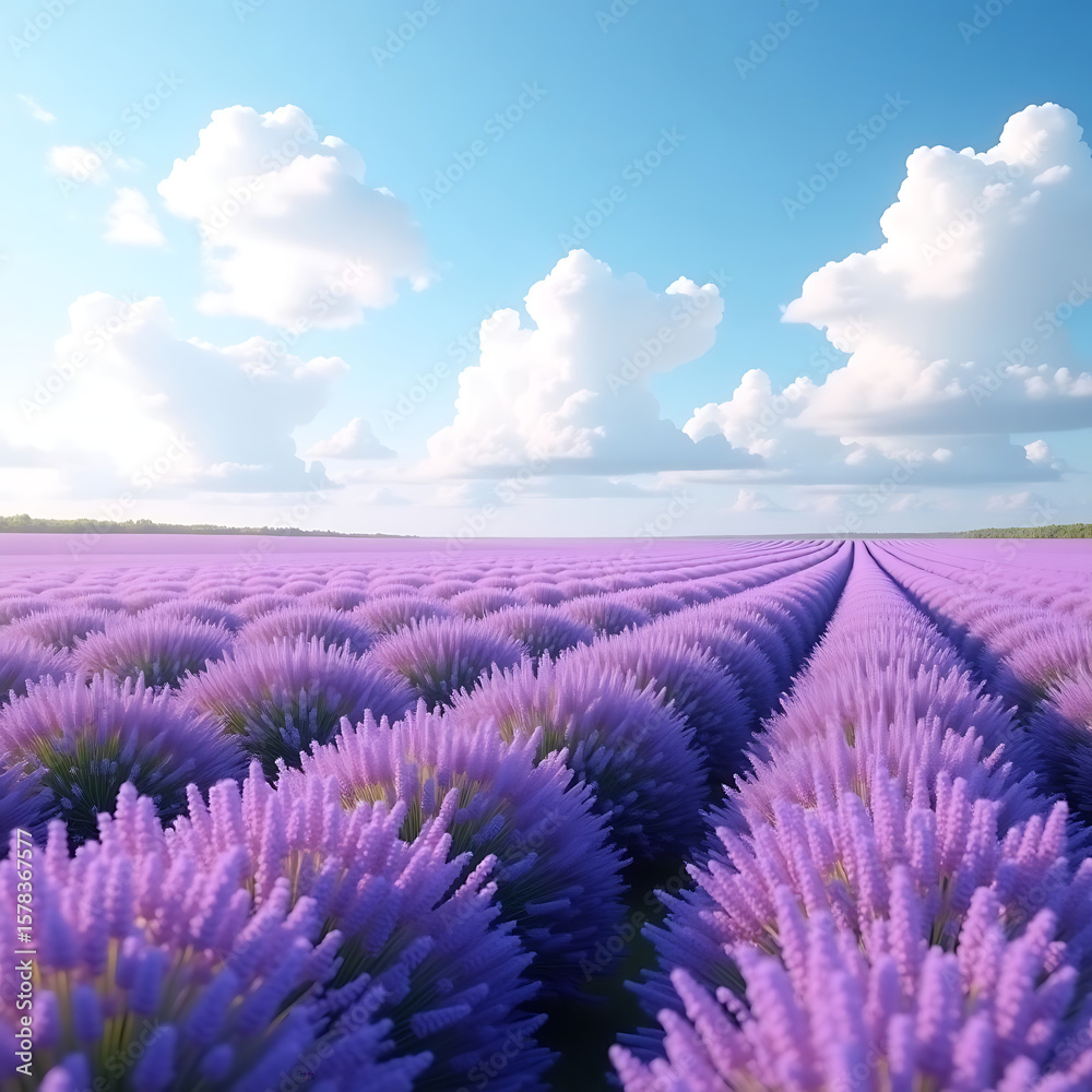Fototapeta premium lavender field provence france