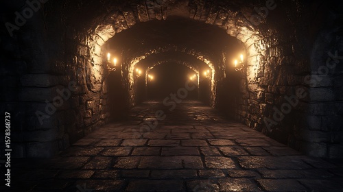 Mysterious stone tunnel
