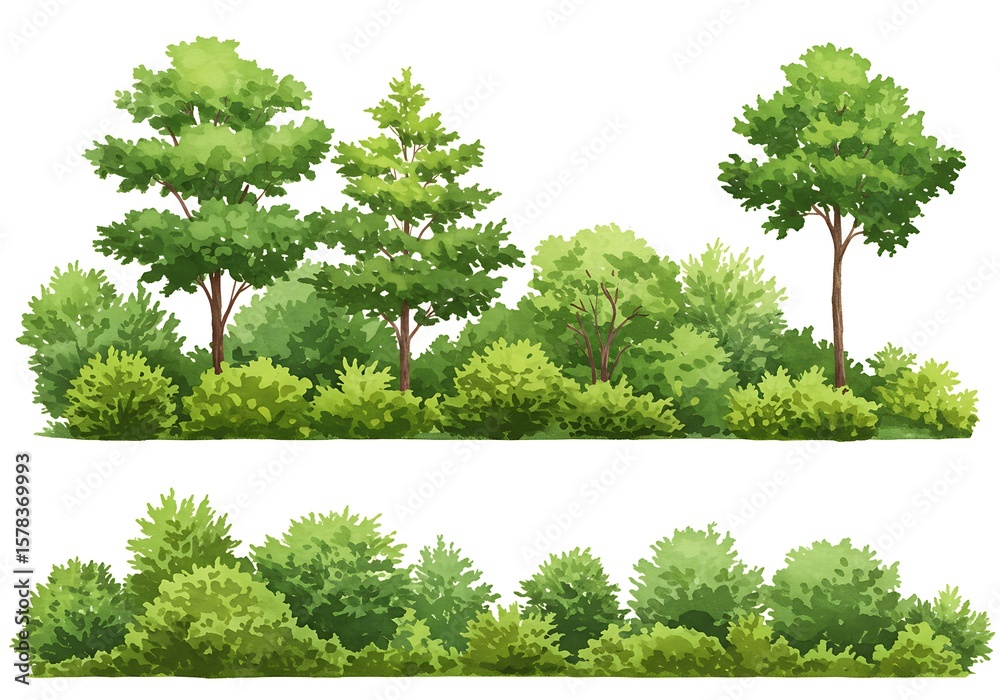 Fototapeta premium Emerald Canopy & Undergrowth