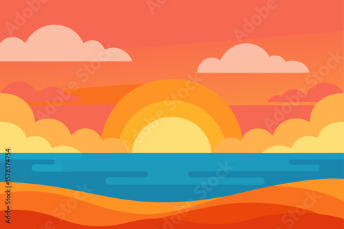 sunset sky background sunrise cloud orange yellow