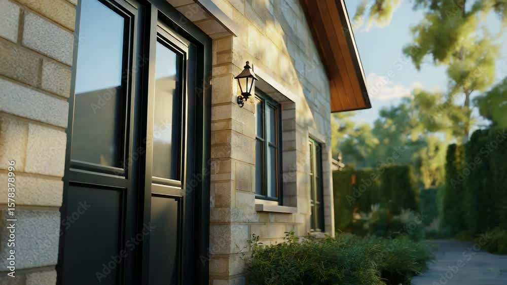 custom made wallpaper toronto digitalHouse key hanging on ivy covered stone wall with blurred background