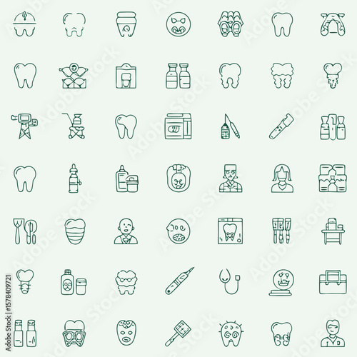 set of icons for web design