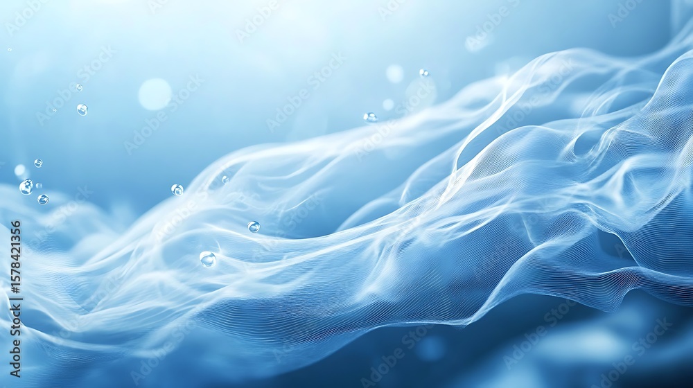 Obraz premium Flowing water abstract background