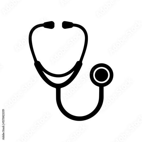 Vector Stethoscope Icon related to medical isolated on white svg