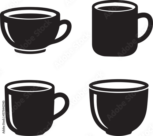 Herbal Tea Cup Vector Illustration | Healthy Drink, Wellness & Relaxation Concept
