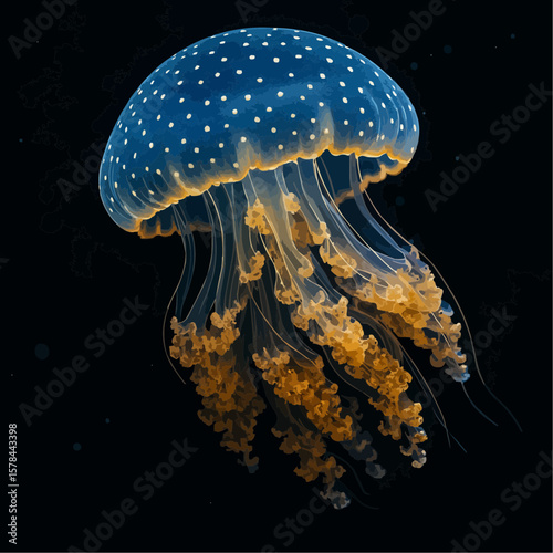 jelly fish in the water