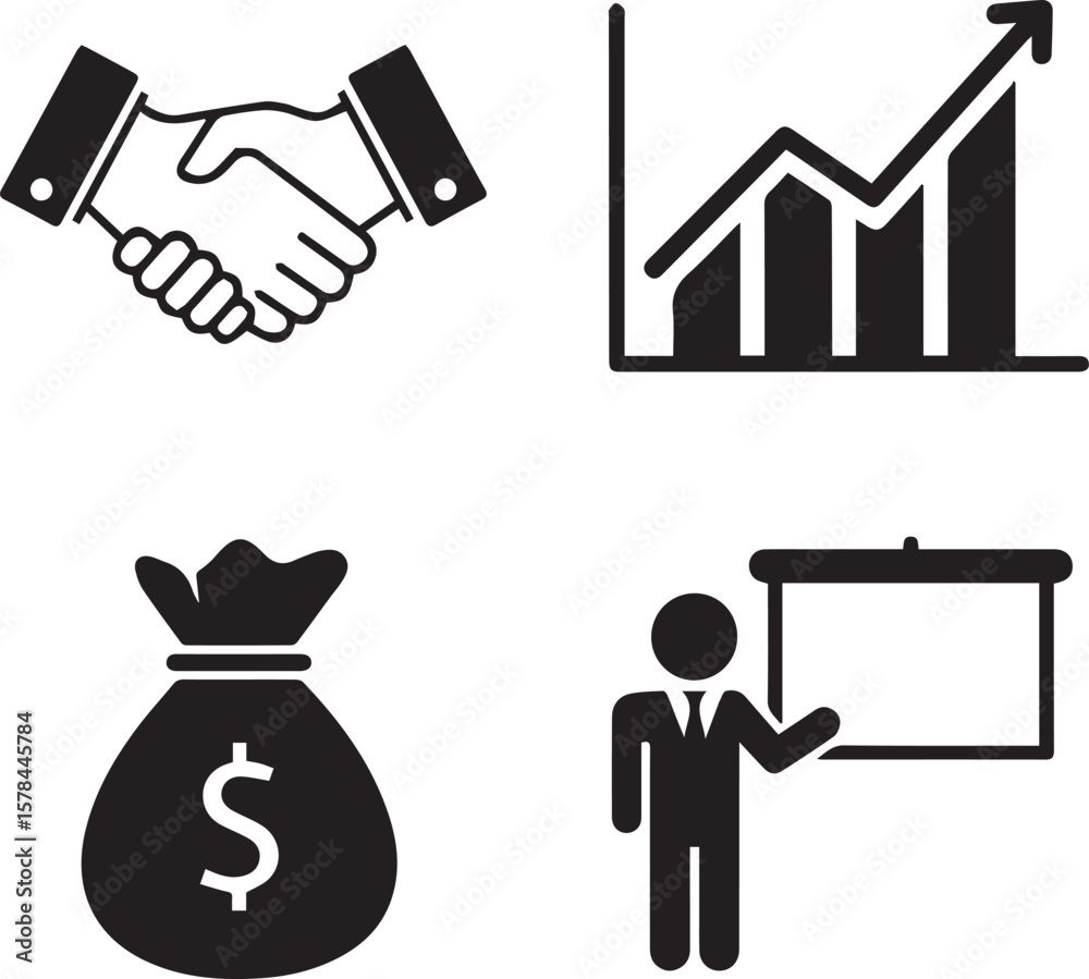 Investor Pitch Vector Illustration | Business Presentation, Funding & Startup Strategy Concept Investor Pitch Vector Illustration | Business Presentation, Funding & Startup Strategy Concept