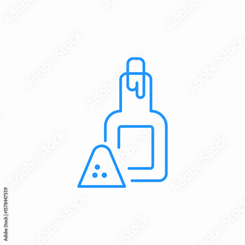 wine cheese icon sign vector