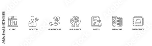 Medicare banner web icon