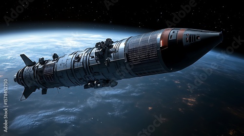 Wallpaper Mural Spaceship rocket launching into space Torontodigital.ca