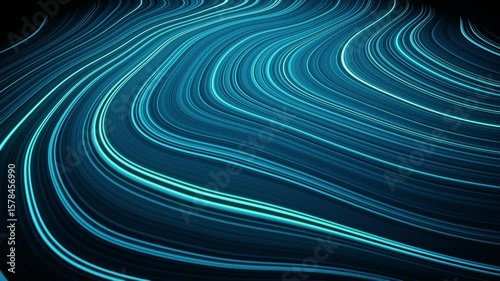 Weave lines. Abstract background. Network connection structure.