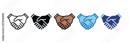 Unity Hands  Icon Element For Design