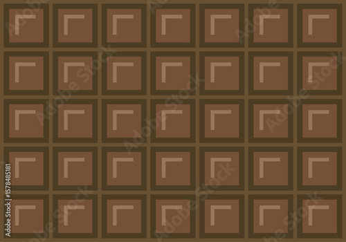 Fondo de tableta de cholate marrón
