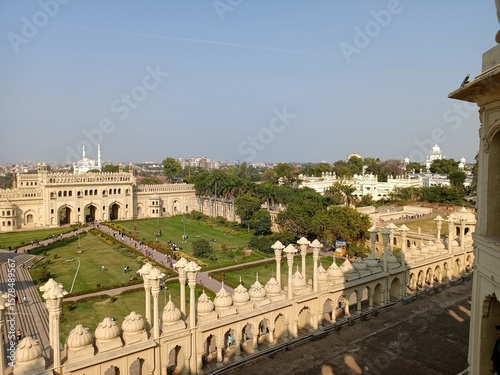 Panoramic View of Bara Imambara, Lucknow, India