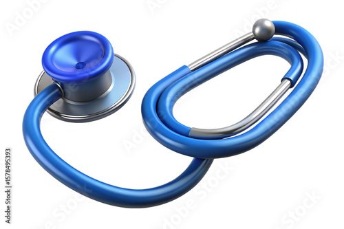 stethoscope isolated on white background