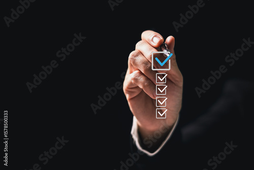 Compliance and security, businesses use detailed checklists to review and validate tasks, mark approved items, conduct audits and surveys, support research, and generate reports that help reduce risk.