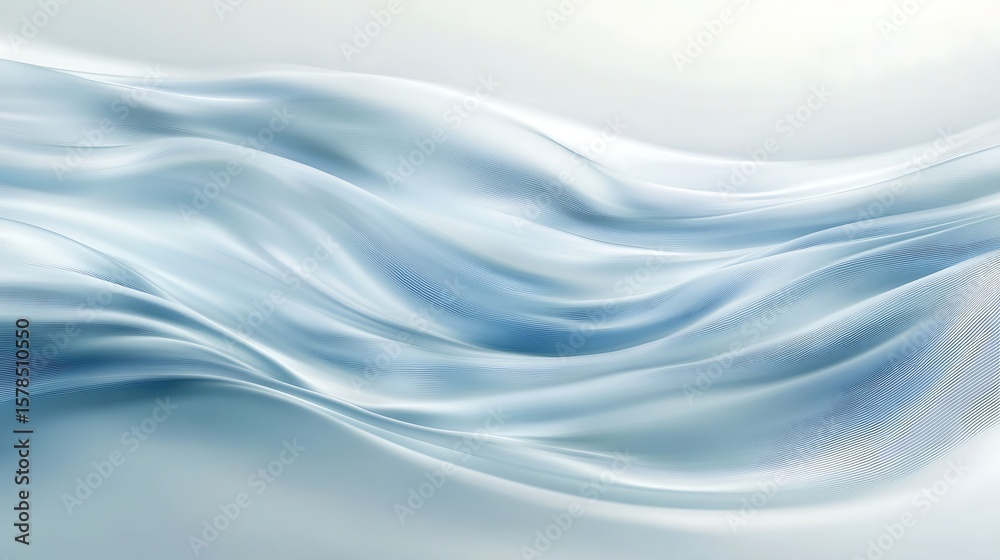 Fototapeta premium Abstract blue wave background design