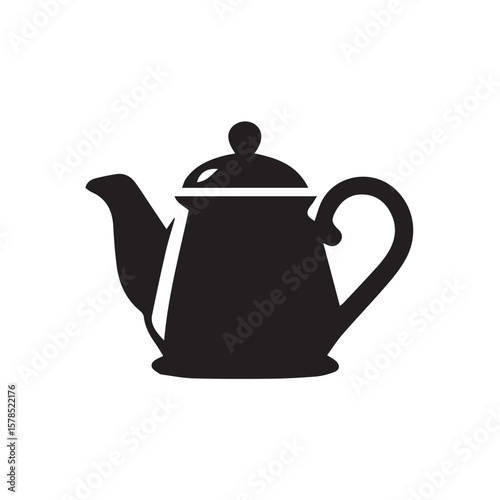 teapot isolated on white background