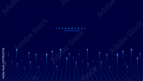 futuristic data tech perspective backdrop for cyber innovation