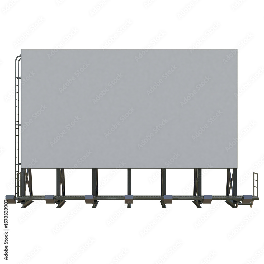 Obraz premium Billboard with light