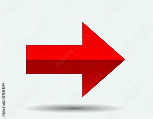 Free Download Red Arrow icon. red arrow icon on white background. flat style. arrow icon  - GFXLoad