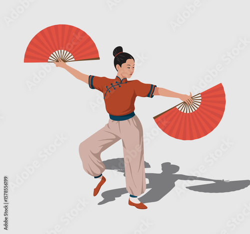 Fan Dance Performance