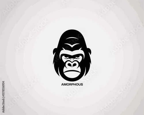 Gorilla Head Logo photo