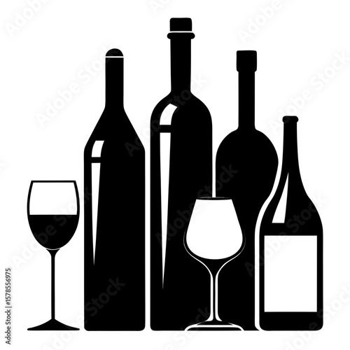 bottle and glass
