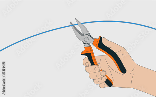 Pliers Cutting Wire