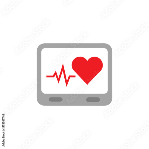Medical Heart Rate Display Design

