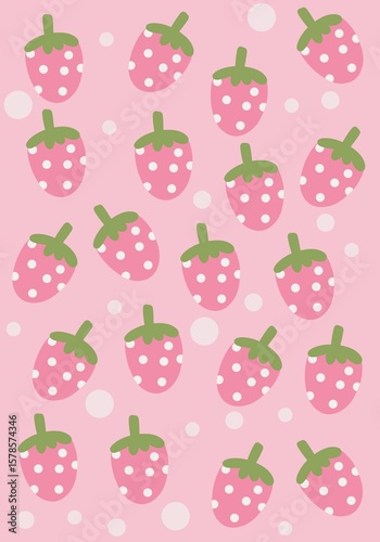 Strawberry wallpaper background