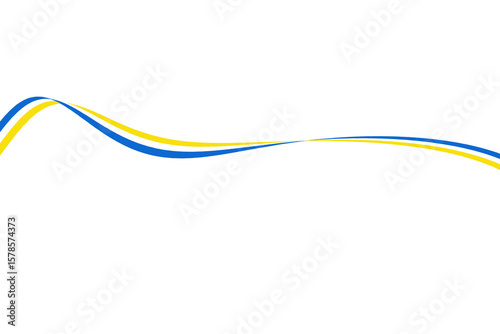 Simple Ukrainian flag design featuring the classic blue and yellow horizontal stripes. Perfect for banners, patriotic graphics, cultural events, digital backgrounds, posters, and national pride themes