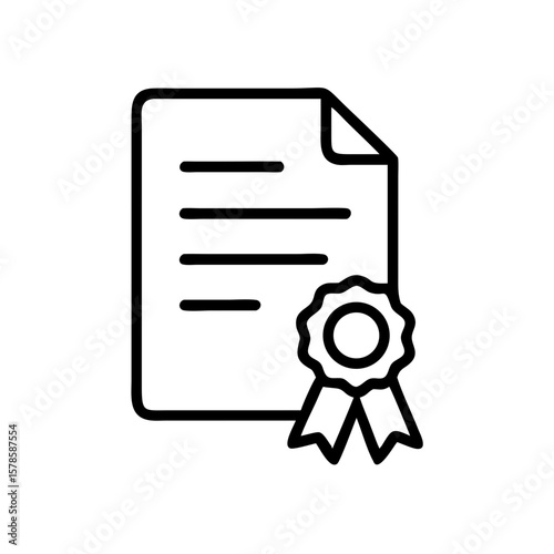 Language courses certificate icon transparent background