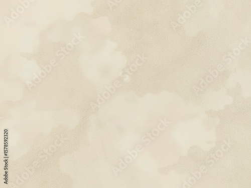 Gentle tan watercolor wash presents a subtle cloudscape effect, providing a soft, neutral backdrop for various design projects.