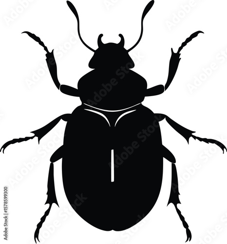 mosquito silhouette vector