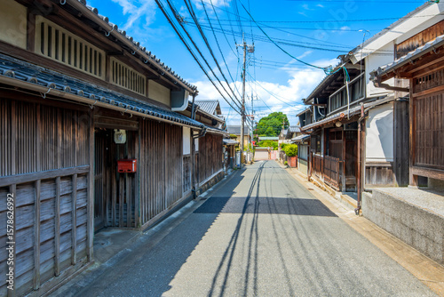 奈良県　ならまち　町並み　