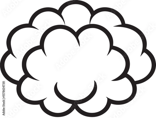 Minimal Cloudberry Decorative Fruit Drawing Vector Style
