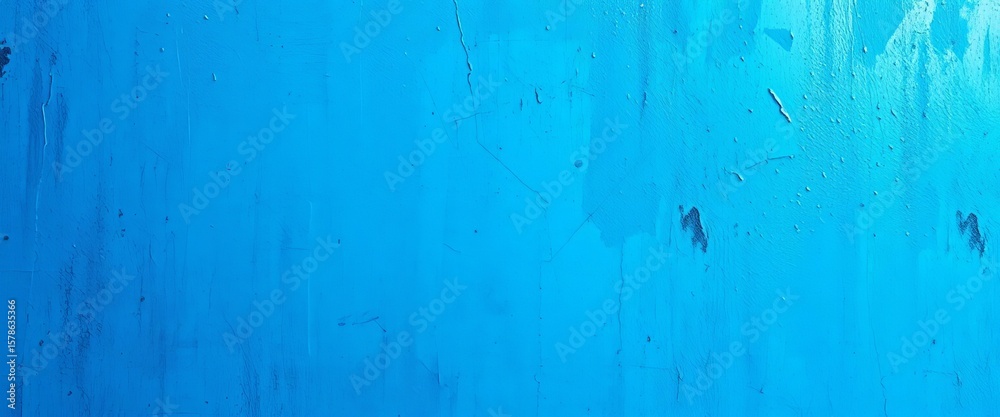 Fototapeta premium Abstract blue metallic surface with textured grunge effect, illustration backgrounds, technology