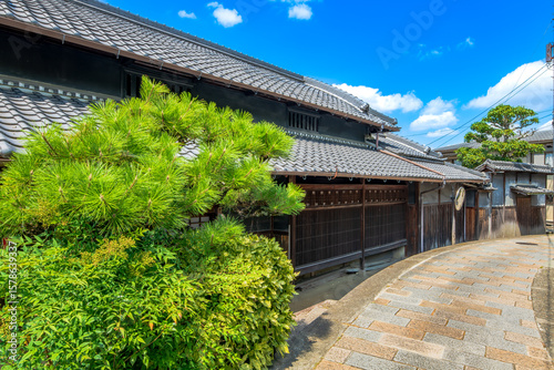 大阪府　太子町の町並み