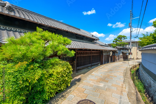 大阪府　太子町の町並み